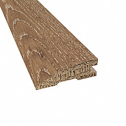 Prefinished Distressed Tangier Oak Hardwood 3/4 in thick x 2.25 in wide x 78 in Length Reducer